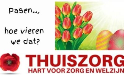 Lente en Pasen op de dagbesteding Hart voor Zorg en Welzijn